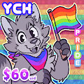 [YCH]🌈Animated Pride Flag🌈