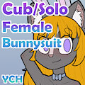 [YCH] "BunnySuit" for LemmyNiscuit