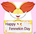 Fennekin Day by FoxWithHat