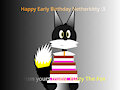 Happy Early / Birthday Netherkitty :3 by FuzzyBoi192