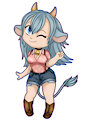 Commission - Chibi Cow Girl