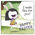 Elinor Rabbit Easter Pic