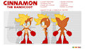Cinnamon character sheet