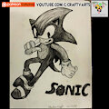 Crude Sonic Art Practice By CraftyAndy