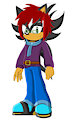 Shadouge Fanchild OC - Onyx The Hedgehog