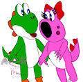 Valentine’s Day FA: Yoshi x Birdo