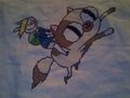 Adventure time with Fionna and cake cross stitch