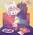 Adorable gaybies (Art by Sumatsuki)