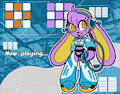 Y2K bunny graphic by Ikaribunbun