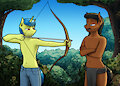 Archery Lesson by Apocheck13
