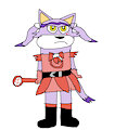 Blaze Cosplays Magical Girl Anarchy