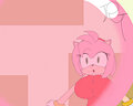 Amy Rose and Her Bubble by coooodoooo12