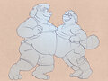 Bubba and Artie belly bumping 45-2318543258 by bpetersxxx