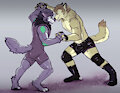 Wrestling by Zhiibe