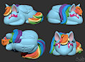 Little buns - Rainbow Dash