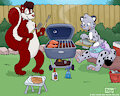 Salmon Grillin' by KelvinTheLion