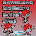 Sora Monsters Inc. Form Shimeji | Comm