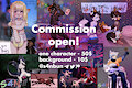 Commission Open!