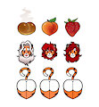 Nightingale ladies emoji set