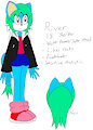 River the Cat (2023 Reference) by RoxasTheCat
