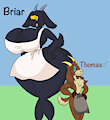Briar and Thomas by Luxioboi