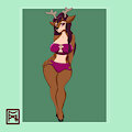 Deer girl bikini ♥ by Furminko27