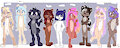 *ADOPTABLES*_Bears by Fuf