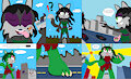 Six Panels Giant Amanda Comic by Jaredthefox92
