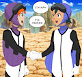 Parker and Ash: Sky Trainers Meet