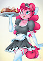Pinkie Serve by mysticalpha