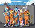 MLP Orange Is The New Magic By HinzenArt by Land24