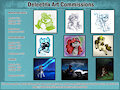 Deleetrix 2023 Commissions Sheet by Deleetrix