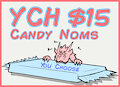 Candy Noms YCH