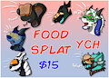 Food Splat YCH
