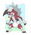 Old Lycanroc by DiaperedShaman