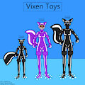 Vixen Toys Showcase by Ghostfox91