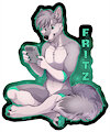Fritz’s First Badge! by FritzTheWolf