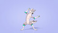 Sock Dance Doggo! by FritzTheWolf