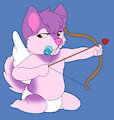nana as baby cupid by deadf1