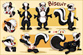 Biscuit the skunk by BrisketRingtail