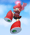Red-Bomber Sakura by: Hyoumaru by Rokku1994