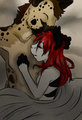Aiza and the Hyena  by Mockingsparrow