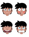 Federico Expressions part 3 by Gate101Dalmatian