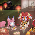 Lunar New Year Foods (feat. AkunaPaw) [By Sakurachu] by SylveonIRL