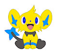 Lit-Bolt the Shinx by QuilComing