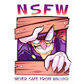 NSFW - Never Safe From Waluigi by Spaicy
