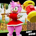 Amy Rose by Tahlian