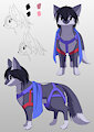 Ruon Character Designs by ShippoNosekura