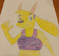 Lori Jackrabbit drawing