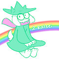 A Gay A Day 2: Ralsei by Nishi